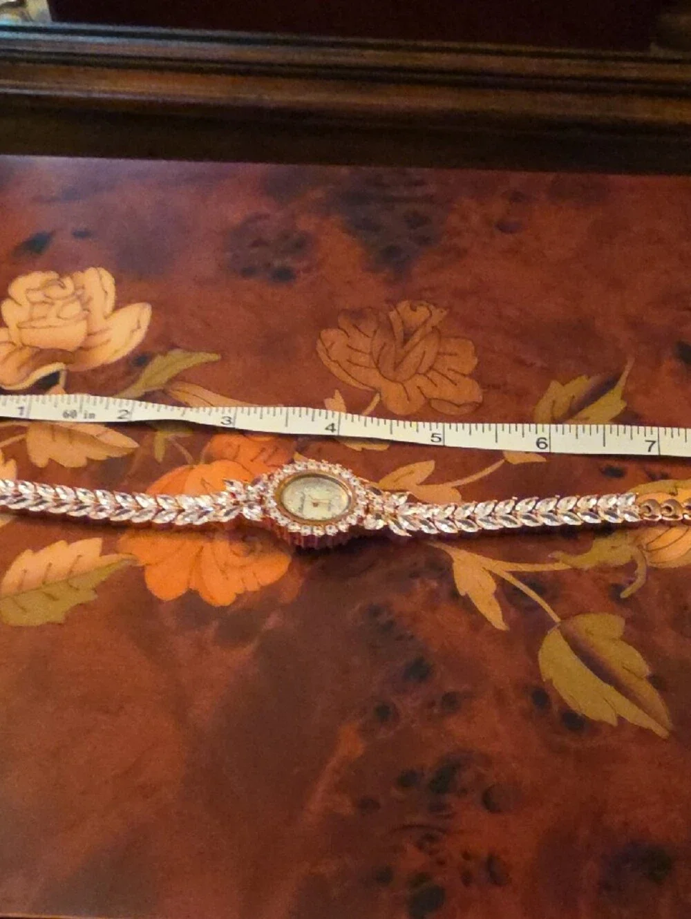 Bella Luce(R) 18K Rose Gold Over Sterling Silver Watch